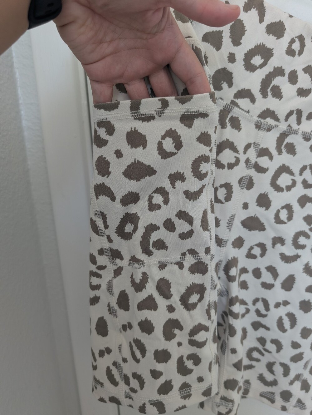 Lulu's Leopard Print Workous Set - Medium - Picture 6 of 7